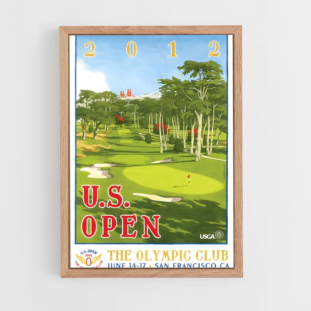 Poster open golf (vue 4)